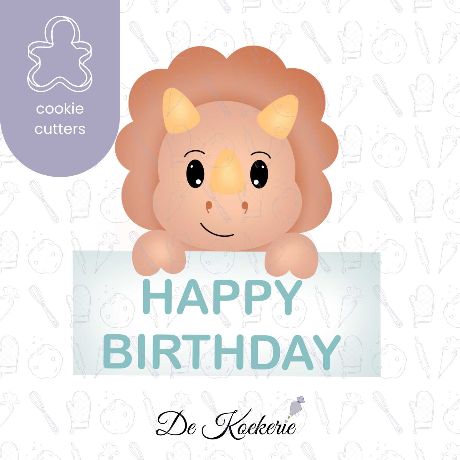 Dino Plaque Koekuitsteker